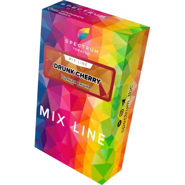 Табак Spectrum Mix Line Drunk Cherry 40 грамм в Севастополе