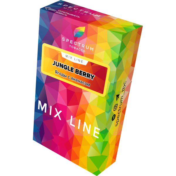 Табак Spectrum Mix Line Jungle Berry 40 грамм в Севастополе
