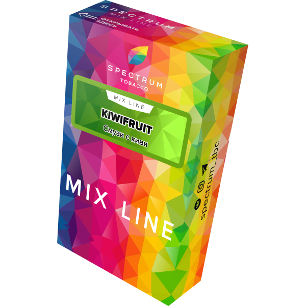 Табак Spectrum Mix Line Kiwifruit 40 грамм в Севастополе