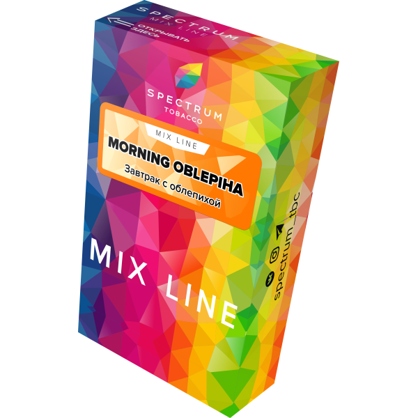 Табак Spectrum Mix Line Morning Oblepiha 40 грамм в Севастополе