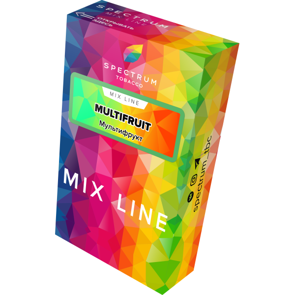 Табак Spectrum Mix Line Multifruit 40 грамм в Севастополе