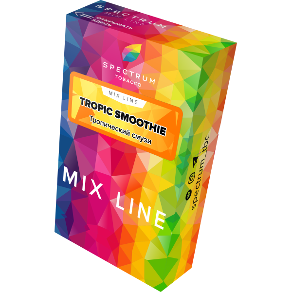 Табак Spectrum Mix Line Tropica Smoothie 40 грамм в Севастополе