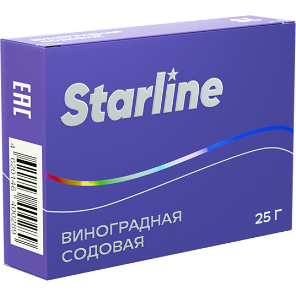 Табак Starline Виноградная содовая 25 гр в Севастополе