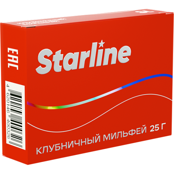 Табак Starline Клубничный мильфей 25 гр в Севастополе