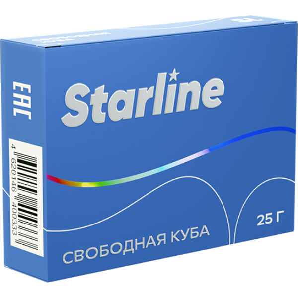 Табак Starline Свободная куба 25 гр в Севастополе