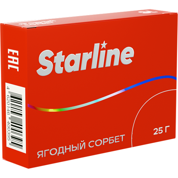 Табак Starline Ягоднный сорбет 25 гр в Севастополе