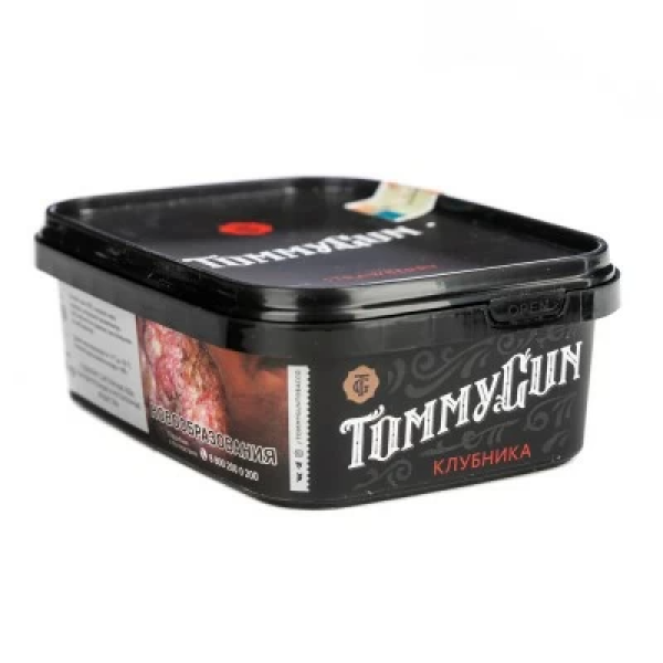 Табак Tommy Gun Strawberry (Клубника) 100 гр в Севастополе