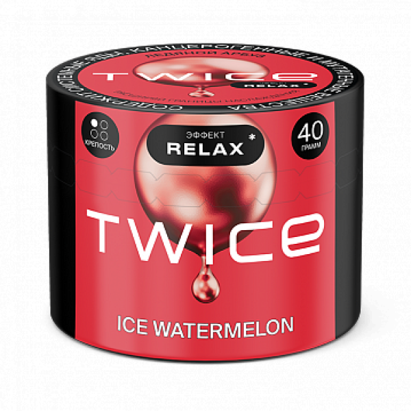 Табак TWICE Ice Watermelon (Ледяной арбуз) 40 гр в Севастополе