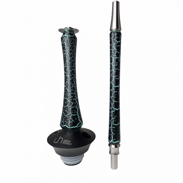 Кальян Union Hookah Sleek Кракле голубой в Севастополе