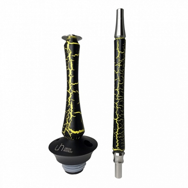 Кальян Union Hookah Sleek Кракле желтый в Севастополе