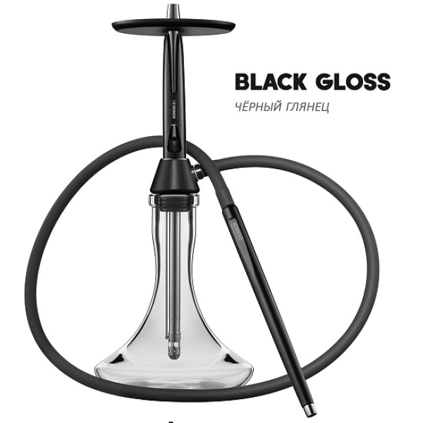 Кальян Koress K3 Black Gloss (Черный, 48 см) в Севастополе