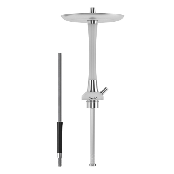Кальян MattPear Simple S Pro Slim (Белый, 53 см) в Севастополе