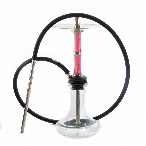 Кальян Y.K.A.P. Mini STR M3 (Розовый, 39 см) в Севастополе