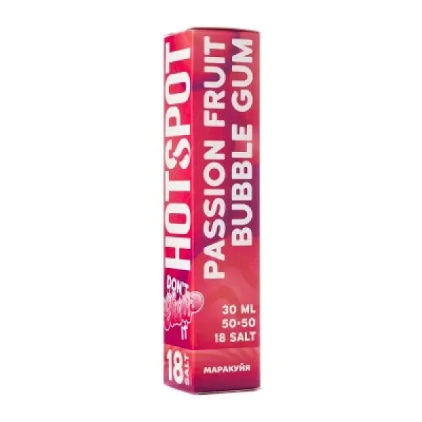 Жидкость HOTSPOT Chow Passion Fruit Bubble Gum 30 мл в Севастополе