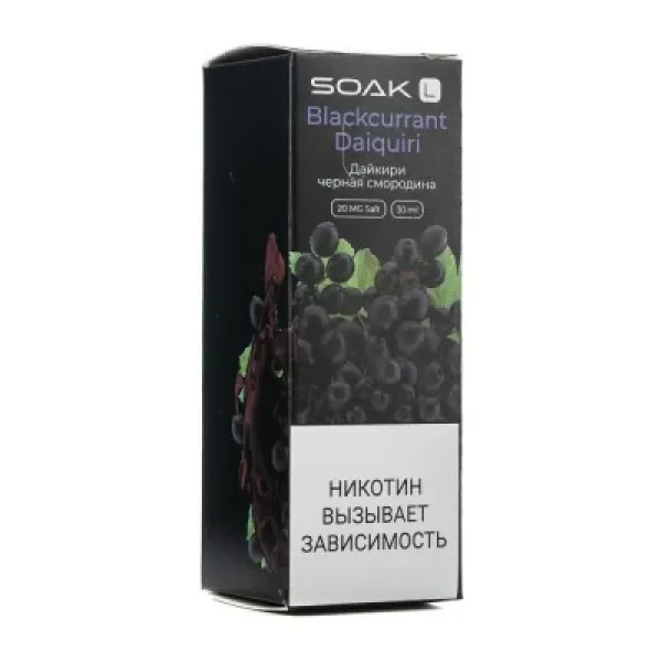 Жидкость SOAK L Blackcurrant Daiquiri 30 мл в Севастополе