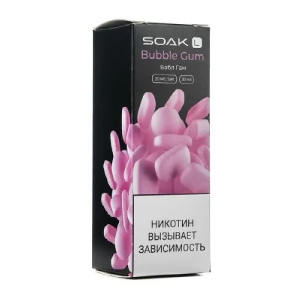 Жидкость SOAK L Bubble Gum 30 мл в Севастополе