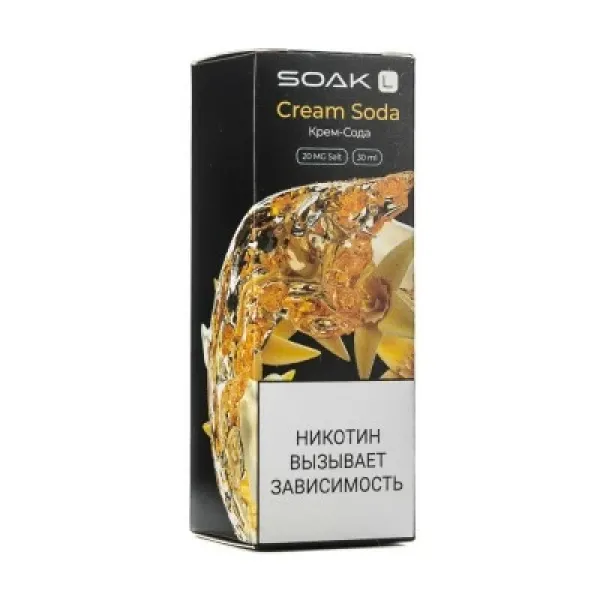Жидкость SOAK L Cream Soda 30 мл в Севастополе