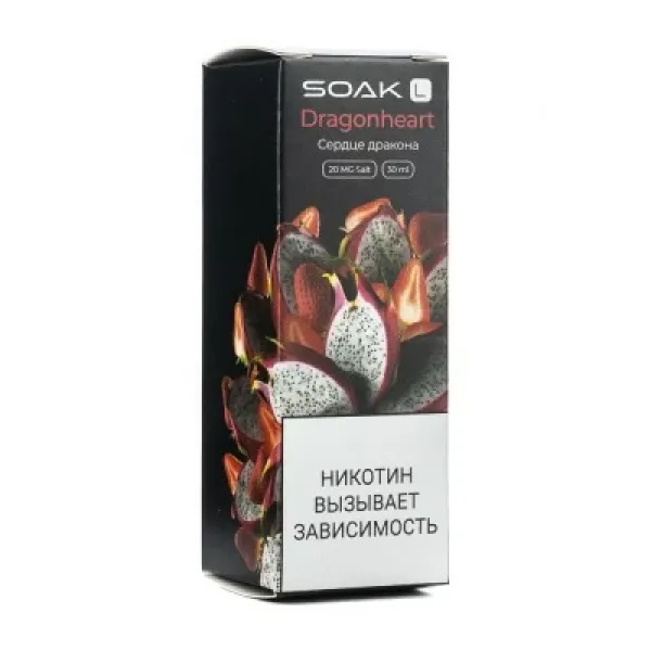 Жидкость SOAK L Dragonheart 30 мл в Севастополе