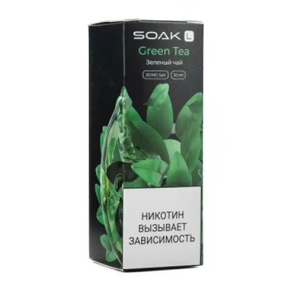 Жидкость SOAK L Green Tea 30 мл в Севастополе