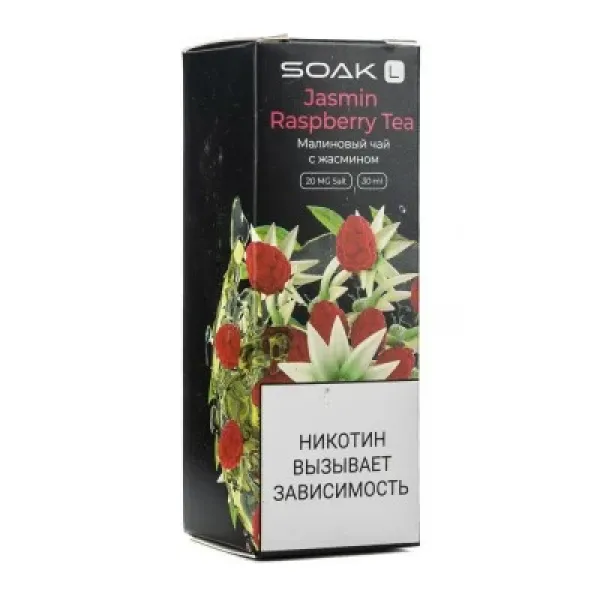 Жидкость SOAK L Jasmin Raspberry Tea 30 мл в Севастополе