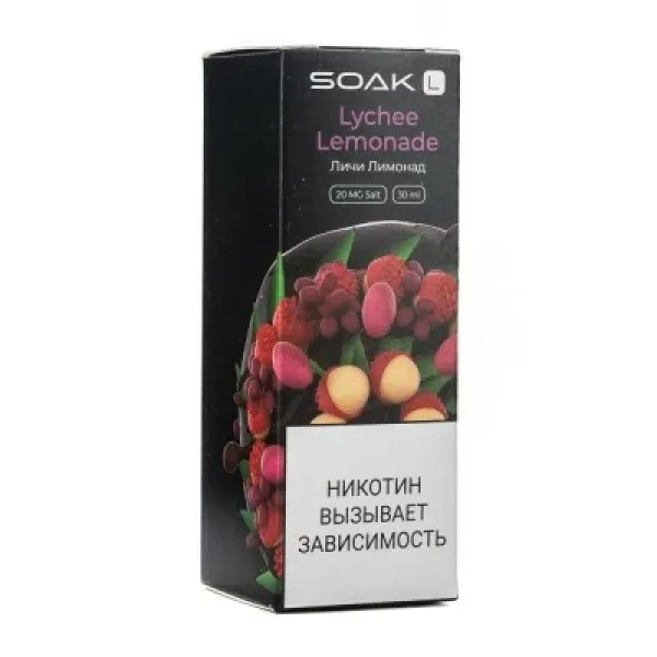Жидкость SOAK L Lychee Lemonade 30 мл в Севастополе