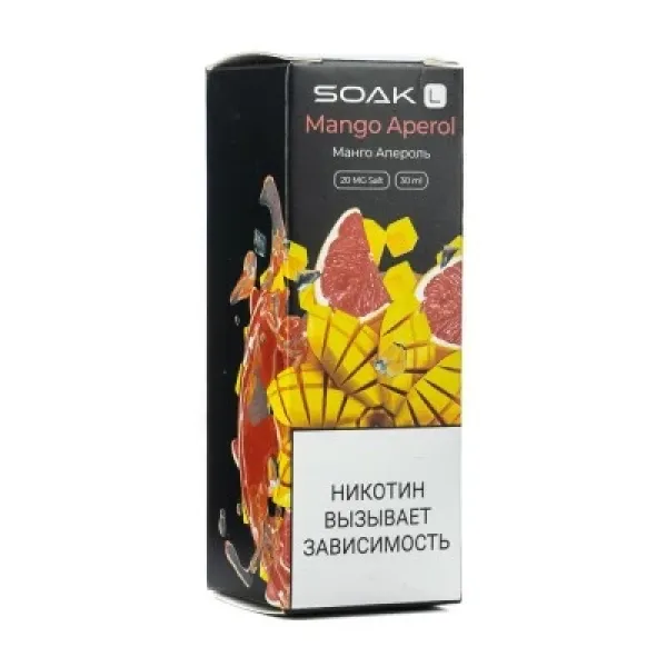 Жидкость SOAK L Mango Aperol 30 мл в Севастополе