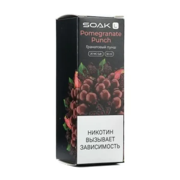 Жидкость SOAK L Pomegranate Punch 30 мл в Севастополе