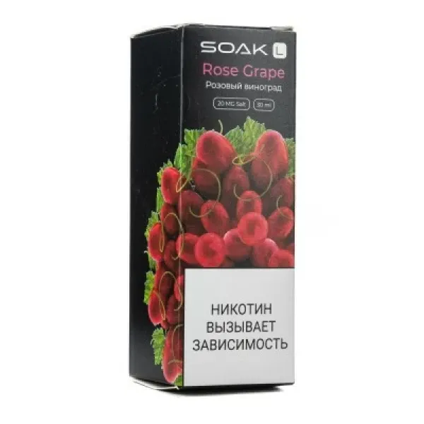 Жидкость SOAK L Rose Grape 30 мл в Севастополе