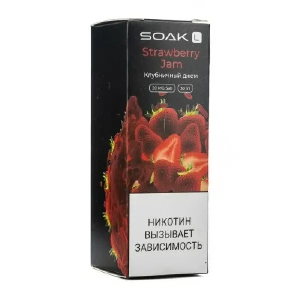 Жидкость SOAK L Strawberry Jam 30 мл в Севастополе