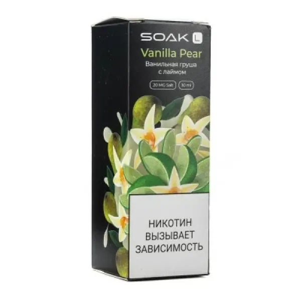 Жидкость SOAK L Vanilla Pear 30 мл в Севастополе