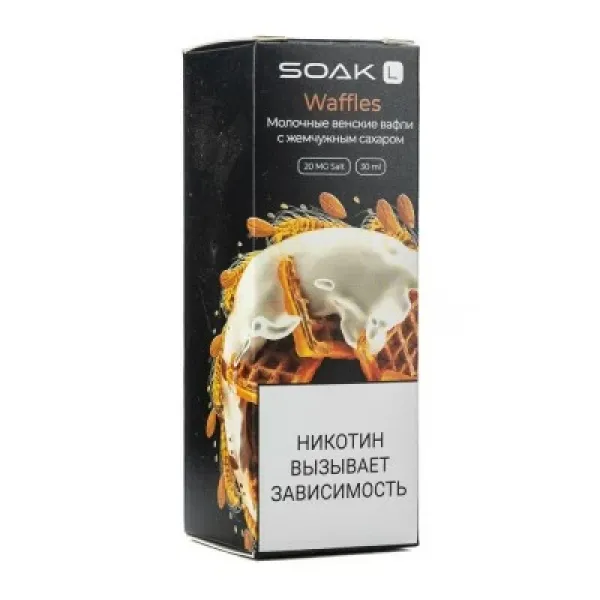 Жидкость SOAK L Waffels 30 мл в Севастополе