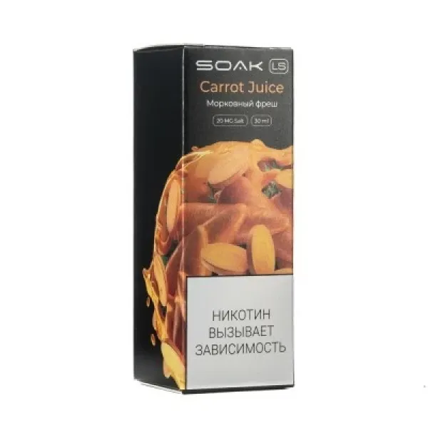 Жидкость SOAK LS Carrot  Juice 30 мл в Севастополе