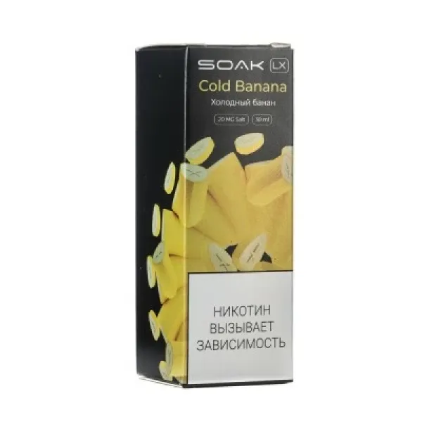 Жидкость SOAK LX Cold Banana 30 мл в Севастополе