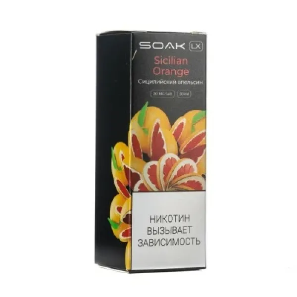 Жидкость SOAK LX Sicilian Orange 30 мл в Севастополе