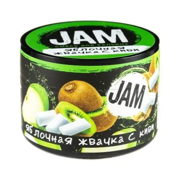 Смесь JAM Яблочная Жвачка с Киви 50 гр в Севастополе