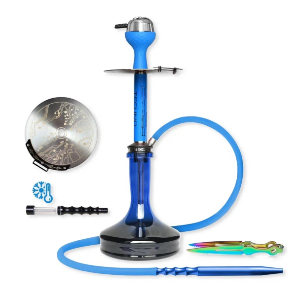 Кальян Seven star TE1 TECHNO Blue 60см в Севастополе