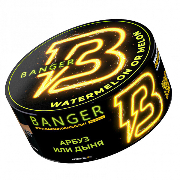 Табак Banger Watermelon or Melon (Арбуз или Дыня) 100 гр в Севастополе