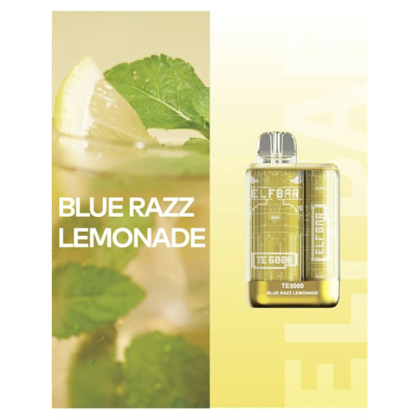 Elfbar TE5000 Blue Razz Lemonade, 5000 тяг в Севастополе