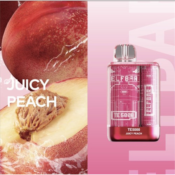 Elfbar TE5000 Juicy Peach, 5000 тяг в Севастополе