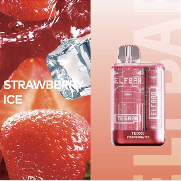 Elfbar TE5000 Strawberry Ice, 5000 тяг в Севастополе