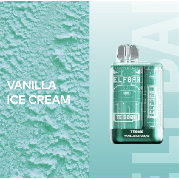 Elfbar TE5000 Vanilla Ice Cream, 5000 тяг в Севастополе