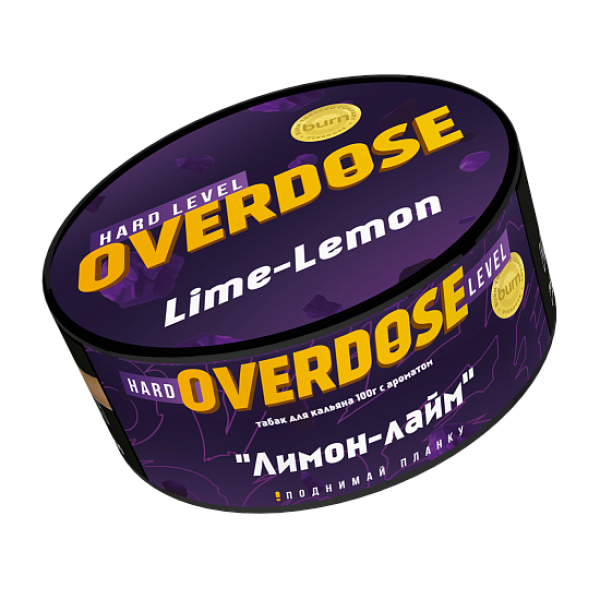 Табак Overdose Lime Lemon (Лимон лайм) 100 гр в Севастополе