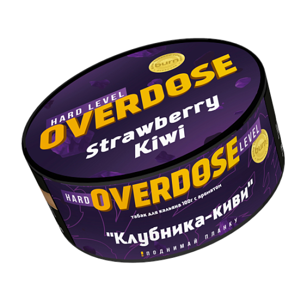 Табак Overdose Strawberry Kiwi (Клубника киви) 100 гр в Севастополе