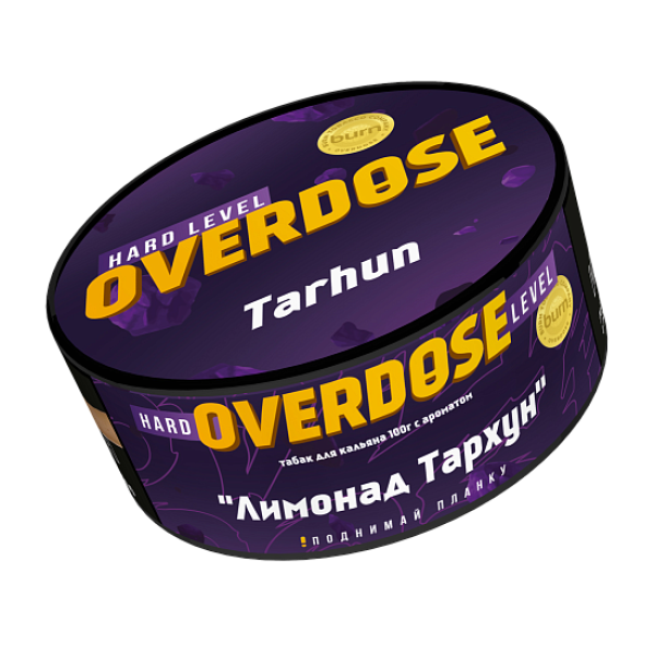 Табак Overdose Tarhun (Лимонад Тархун) 100 гр в Севастополе