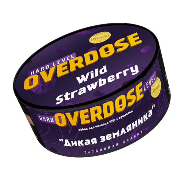 Табак Overdose Wild Strawberry (Дикая земляника) 100 гр в Севастополе