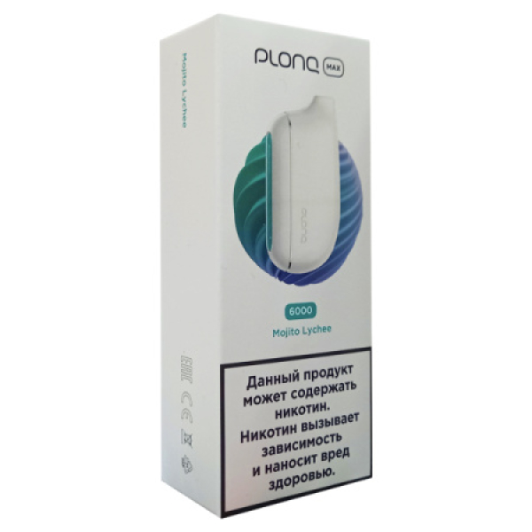 Plonq Max Mojito Lychee 6000 тяг в Севастополе
