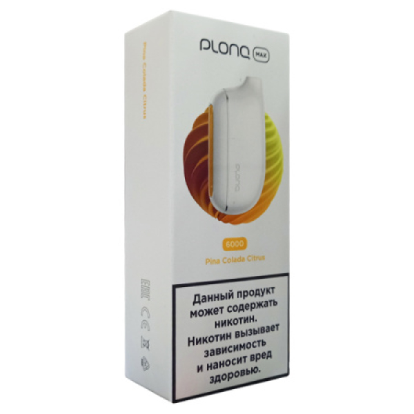 Plonq Max Pina Colada Citrus 6000 тяг в Севастополе