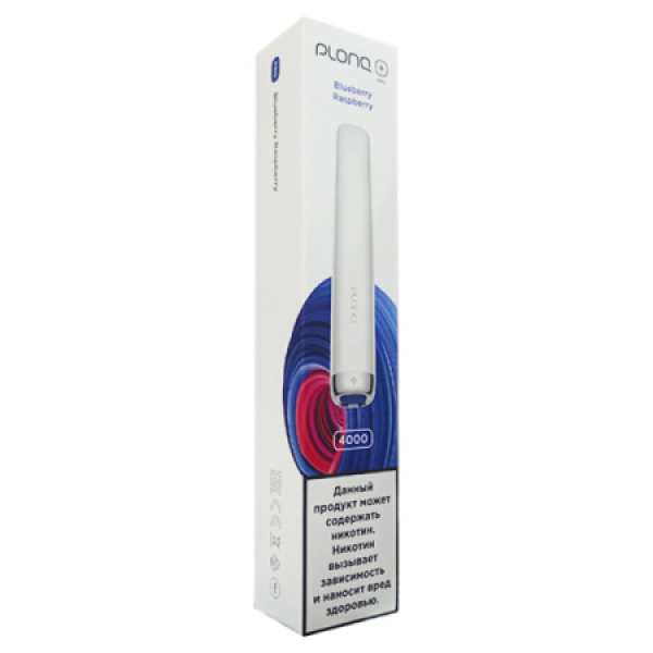 Plonq Plus Pro Blueberry Raspberry 4000 тяг в Севастополе