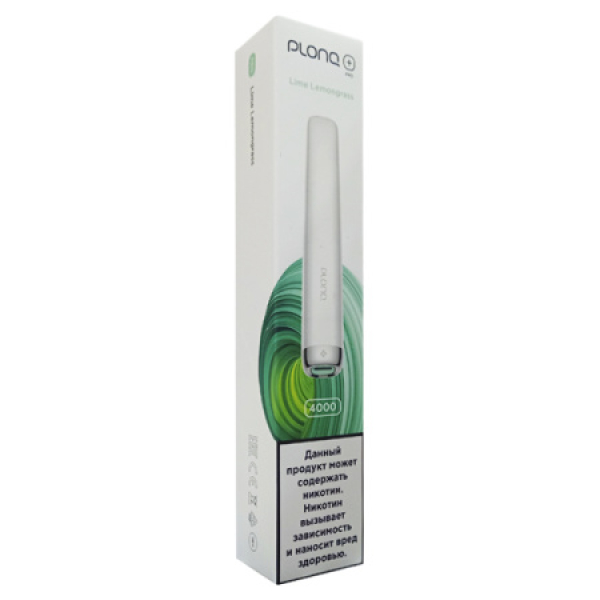 Plonq Plus Pro Lime Lemongrass 4000 тяг в Севастополе