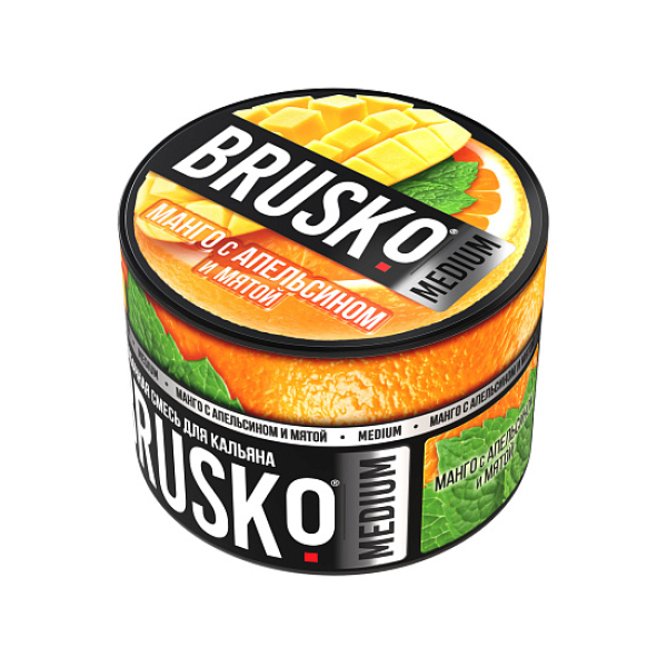 Смесь Brusko Манго с апельсином и мятой 50 гр в Севастополе